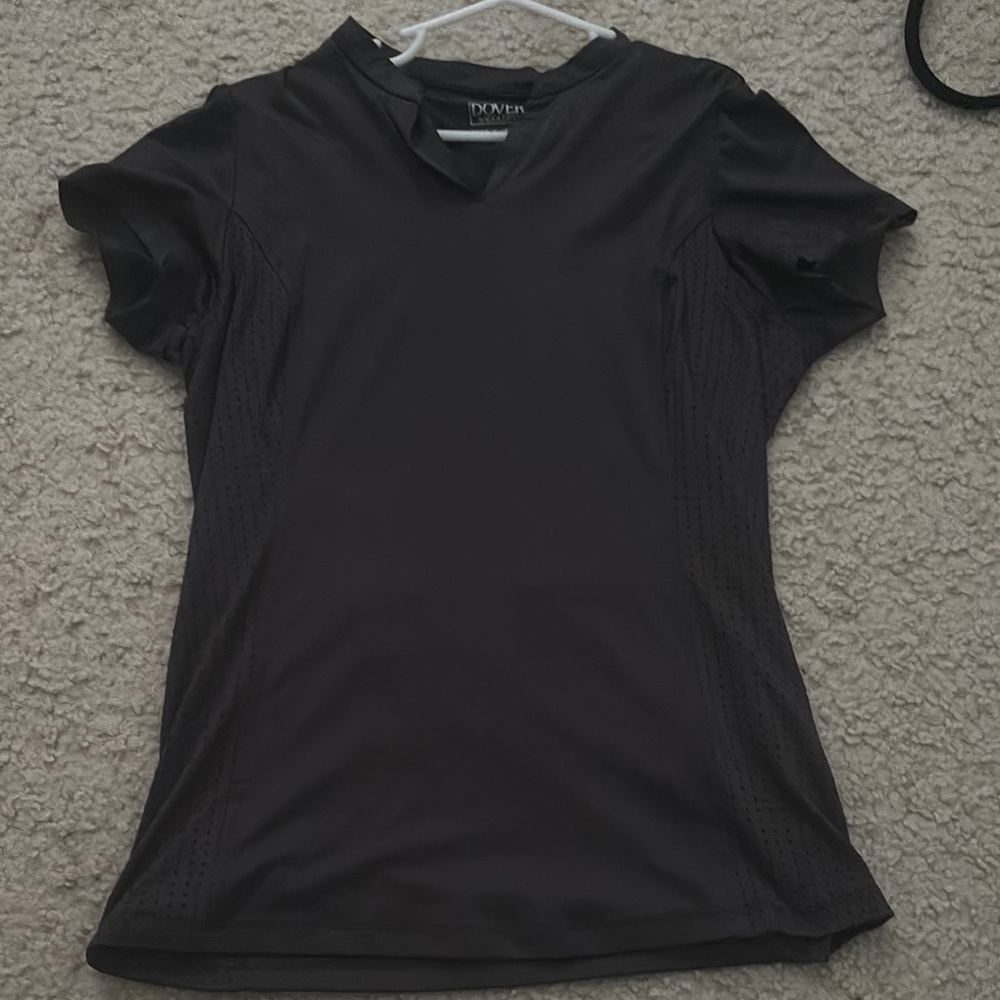 Black Fitted Short Sleeve T-Shirt